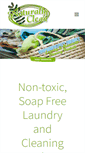 Mobile Screenshot of naturallyclean.com.au